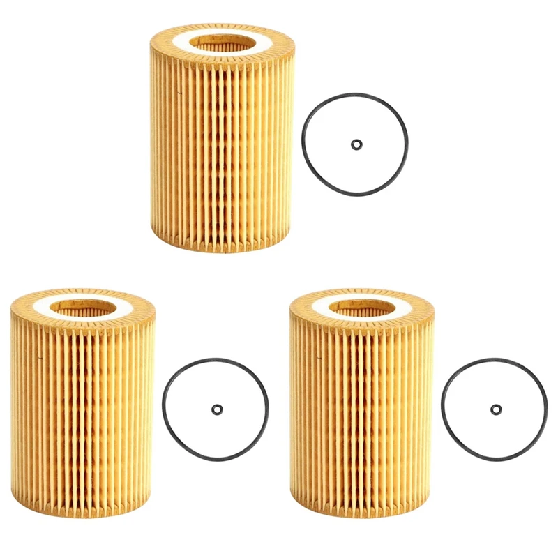 

3X Engine Oil Filter For Mercedes-Benz W164 W166 W211 W212 R251 Sprinter For Jeep Grand Cherokee A6421840025