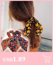 100 Pcs Candy Color Hair Bands for Girls