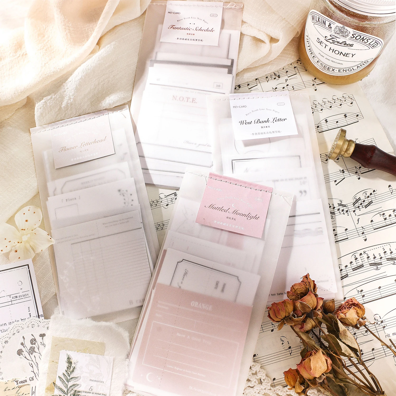 

8packs/LOT Daydream Theater series retro creative decoration DIY paper memo pad