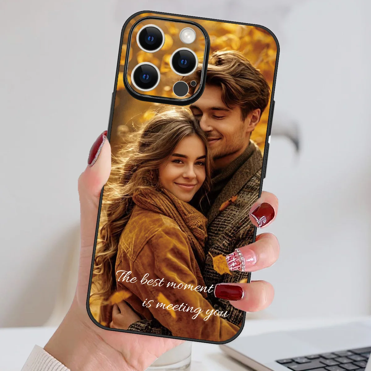 Customizable Silicone Soft Phone Case - Personalize with Your Photo