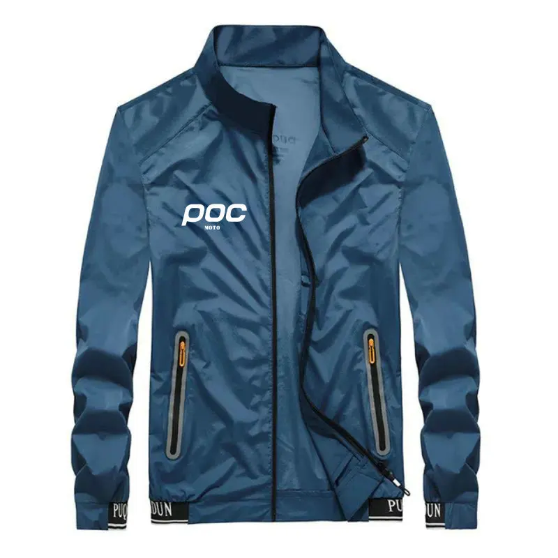Fashion MOTO POC Cycling Summer Anti-uv Thin MTB Jacket Bicycle Windbreaker Outdoor Sports Reflective Coat Mountain Bike Jacket