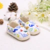 Casual Cute Cartoon Dinosaur Print Slip On Loafer Shoes For Baby Boys, Lightweight Non-slip Walking Shoes For Daily Party Wear, 6