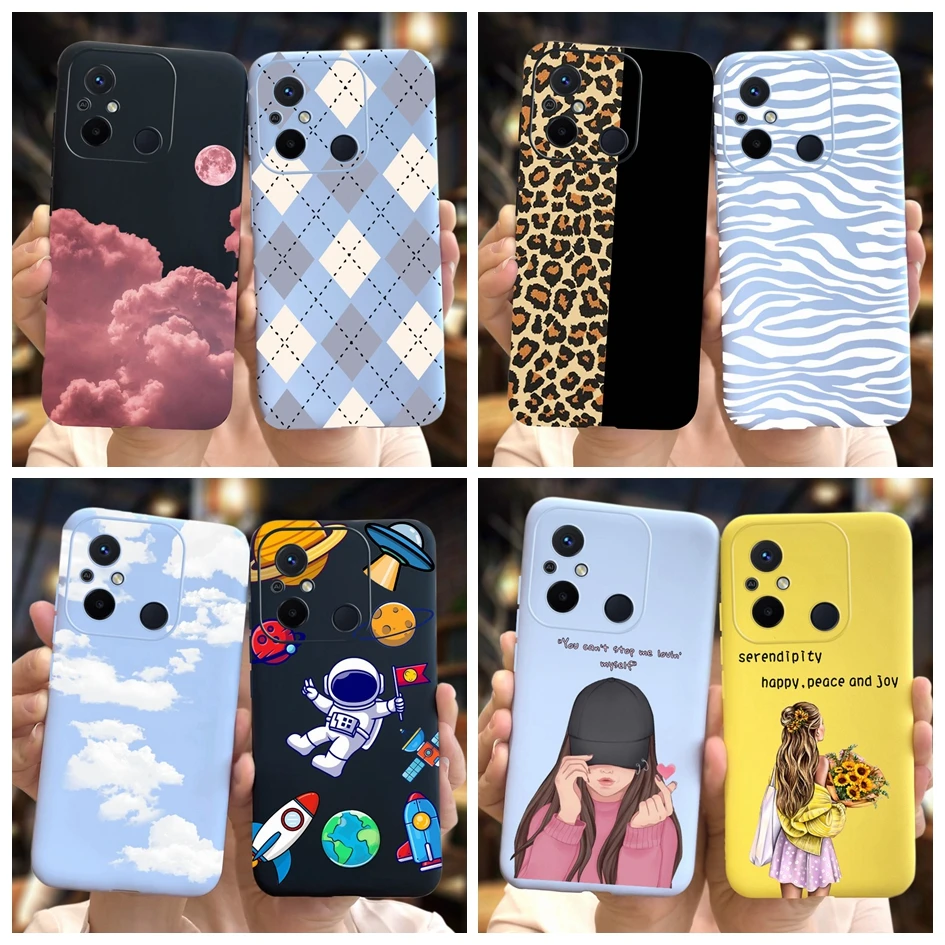Custodia Redmi 12C Per Xiaomi Redmi 12C 12 C Cover Fashion Leopard Girls Custodia Morbida In Tpu Dipinta Per Xiaomi Redmi 11A 2023 Funda