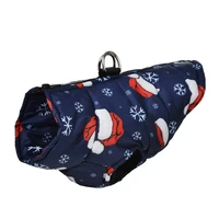 Waterproof Dog Jacket Soft Puppy Coat With High Collar Winter Warm Costume Chihuahua Vest For Small Dogs Christmas Pet Supplies 4