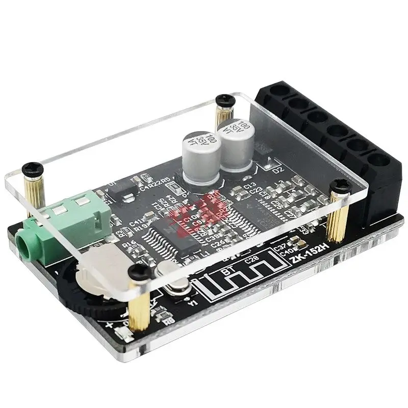

HIFI Fever Grade Bluetooth 5.0 Digital power amplifier Board Mini 2.0 dual channel 12V audio amplifier module 2*20W