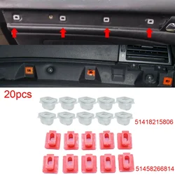 Dashboard and Door Panel Clips Set (20 Pieces) - Universal Fit