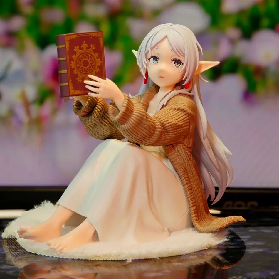 13CM Frieren Anime Figure - Desktop Cute Homewear Action Figurine
