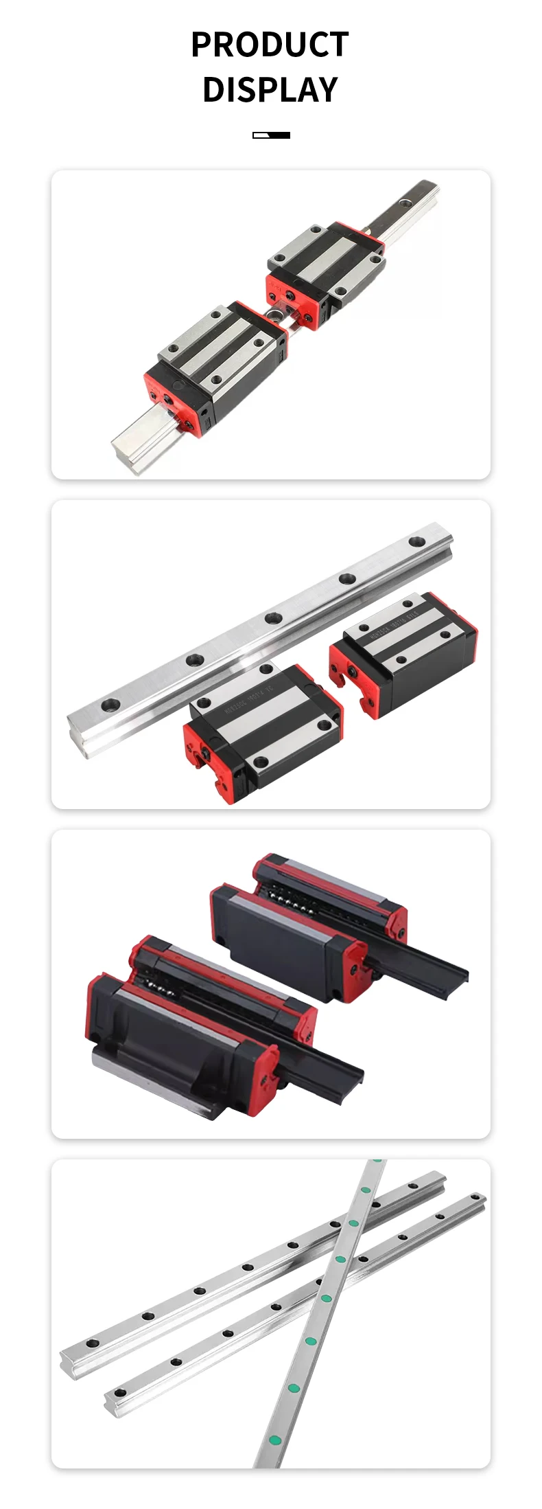 1PC Platz Linearführungsschiene HGR15 HGR20 150mm-1150mm + 1PC HGH15CA HGW15CC HGH20HA HGW20HC HGH20CA HGW20CC Für Maschinen Teile – Detail 7