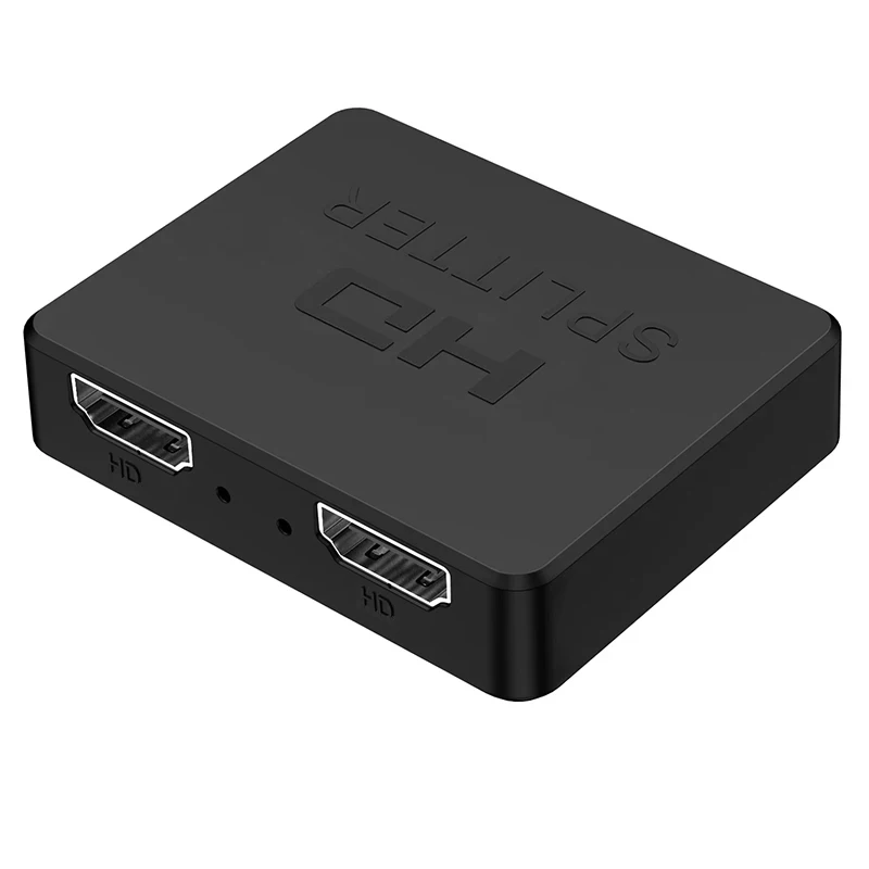 1 in 2 out HDMI-compatible Splitter 4K 1080P 1x2 HDCP Converter 3D Switcher 2 Port Hub PS3 Xbox HDTV DVD TV BOX Monitor hdmi splitter converter