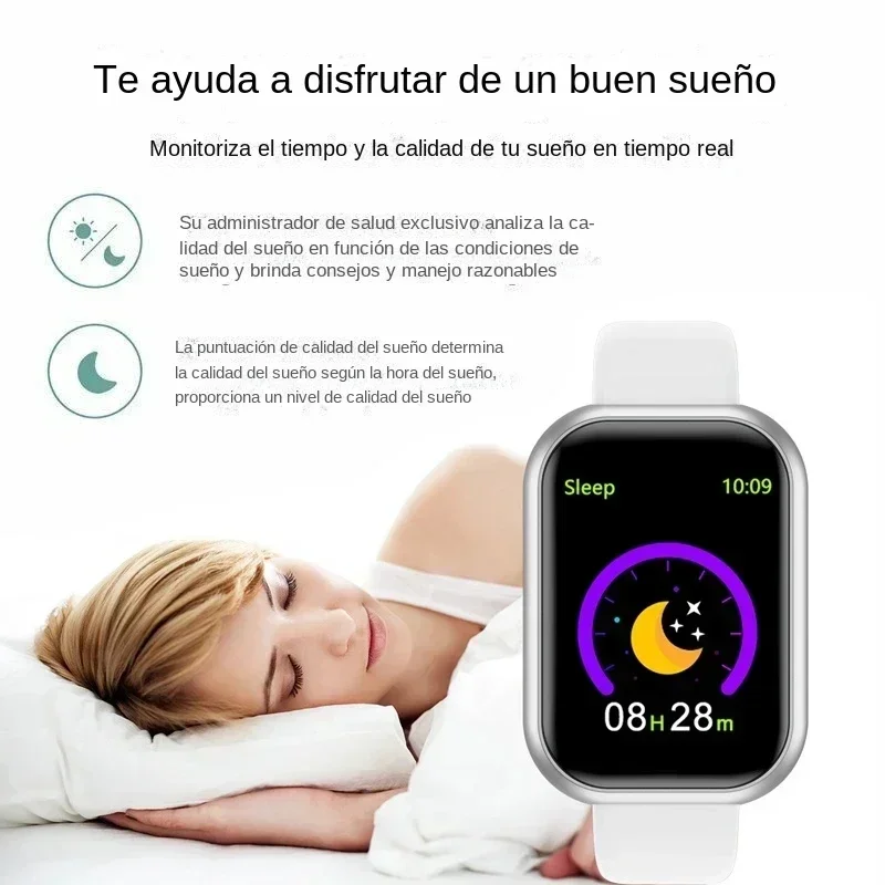 Y68 Smart Band w/ Color Screen: Step Counter, Multi-Workout Modes, App Alerts, Photography Remote & Music Control Watch 4