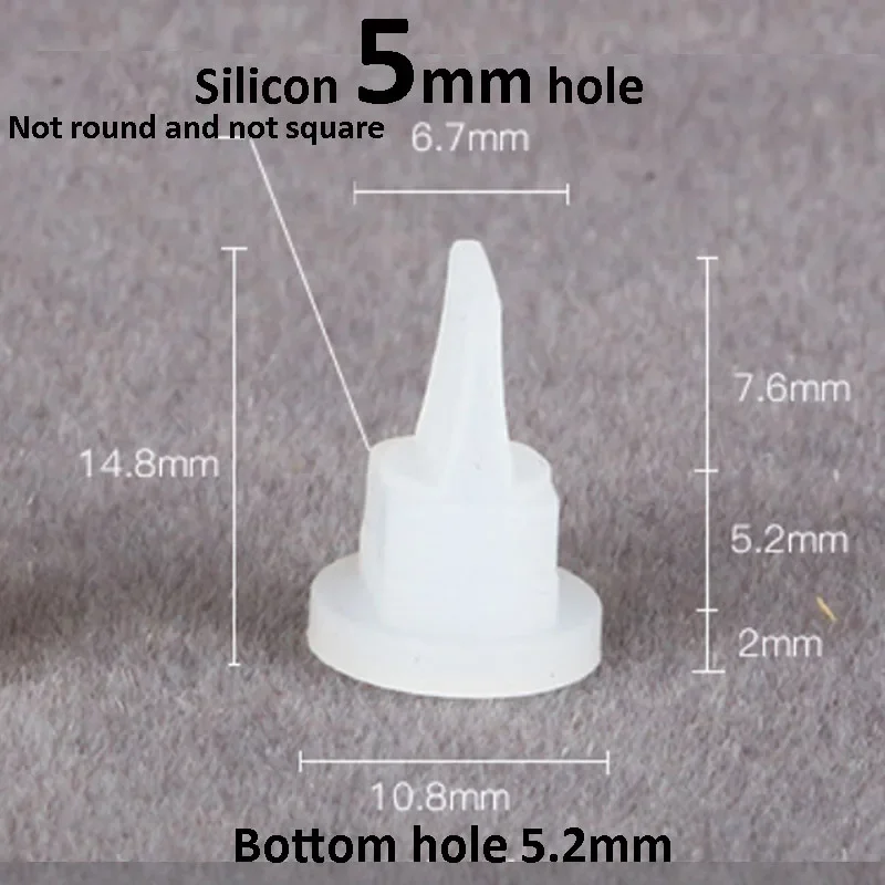 10x Silikon Entenschnabelventil - Rückschlagventil Gegen Rückfluss