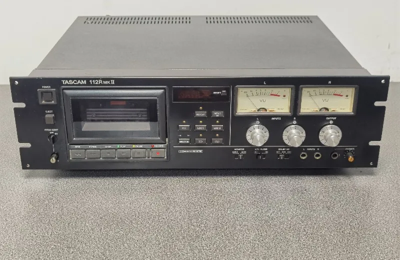 TASCAM　112R MK2 112R MKII カセットデッキ TASCAM 112R mk2 カセットデッキ - PAなら埼玉県熊谷市のGF