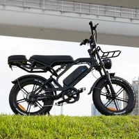 Conquer Every Terrain with the V20 Pro 500 W Fat Tire E-Bike