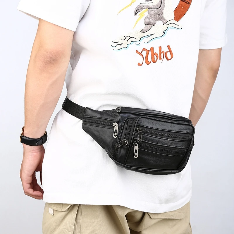 Рисунок 3 - Поясная Сумка из натуральной кожи для мужчин