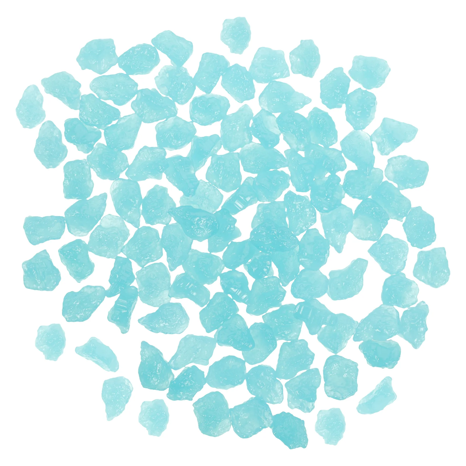 

Luminous Simulated Stone Fish Tank Gravel Rocks The Resin Aquarium Stones Shine Glowing