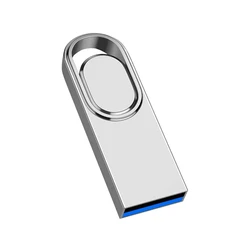 High - Speed Waterproof Metal USB Flash Drive - Portable Storage Solution (128GB)
