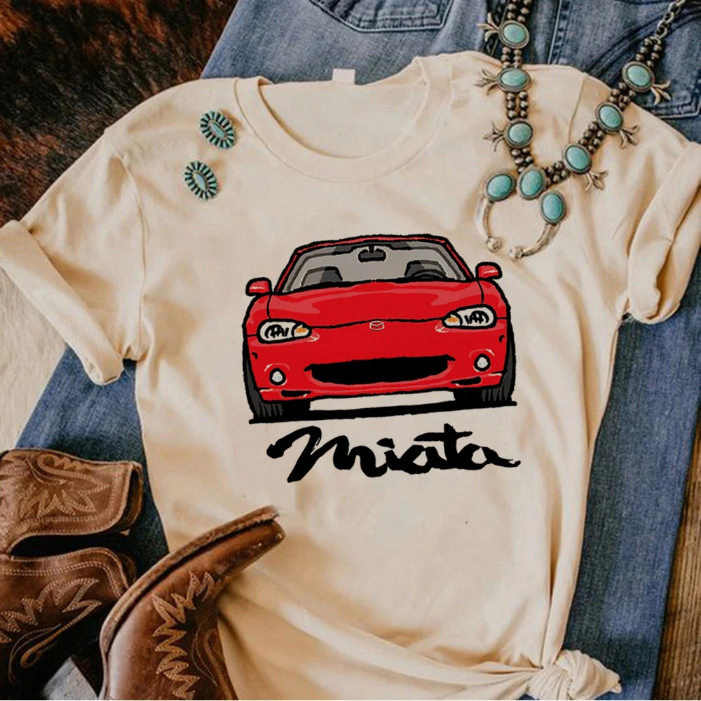 Miata Tshirt Donna Estate Streetwear T-Shirt Abiti Firmati Femminili