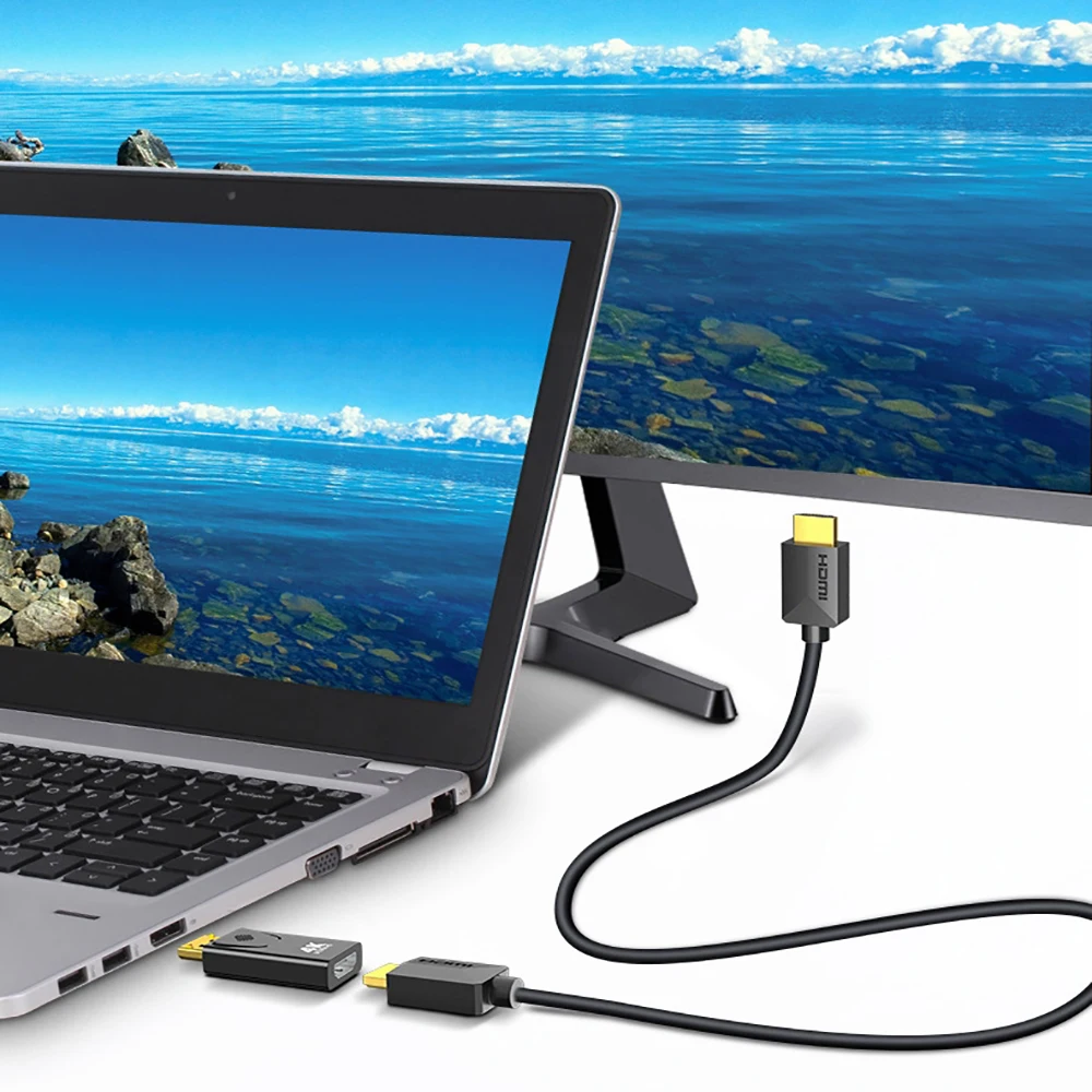 DisplayPort-HDMI ȣȯ  4K 1080P DisplayPort Male DP-HDMI-ȣȯ Female , pc   ̺