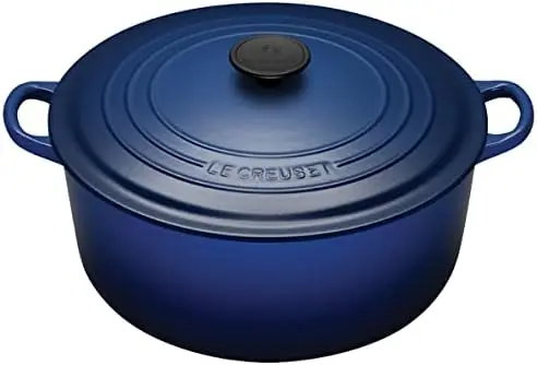 

Cast-Iron 5-1/2-Quart Round French Oven, Cobalt Plate for cooking Accesorios freidora Molde para hornear Silicone for air fryer