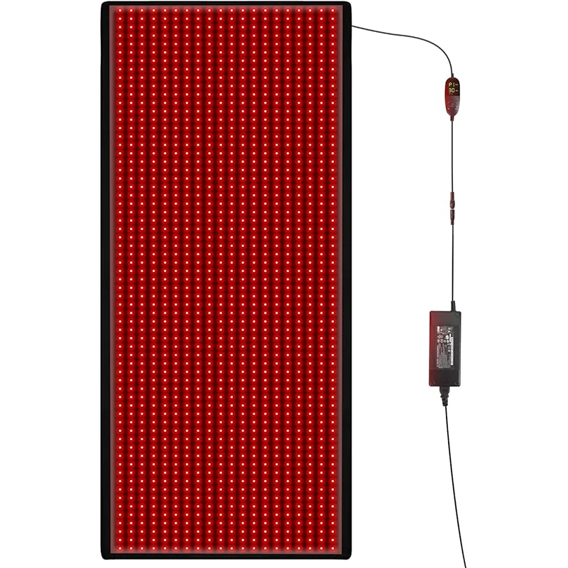 

LOVTRAVEL New 1280pcs LED 660nm Red Light Therapy Mat 850nm Near Infrared Light Therapy Devices Large Pads for Whole Full Body P