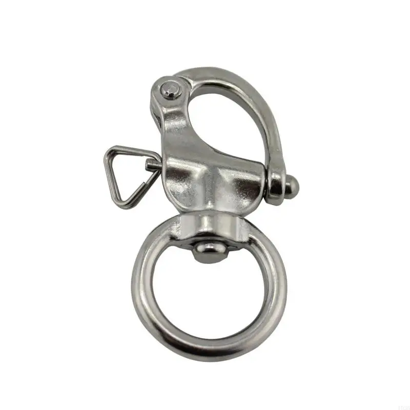 193B Rotary Shackle 316 Stainless Steel Quick Release Boat Anchor Chain Eye Shackle