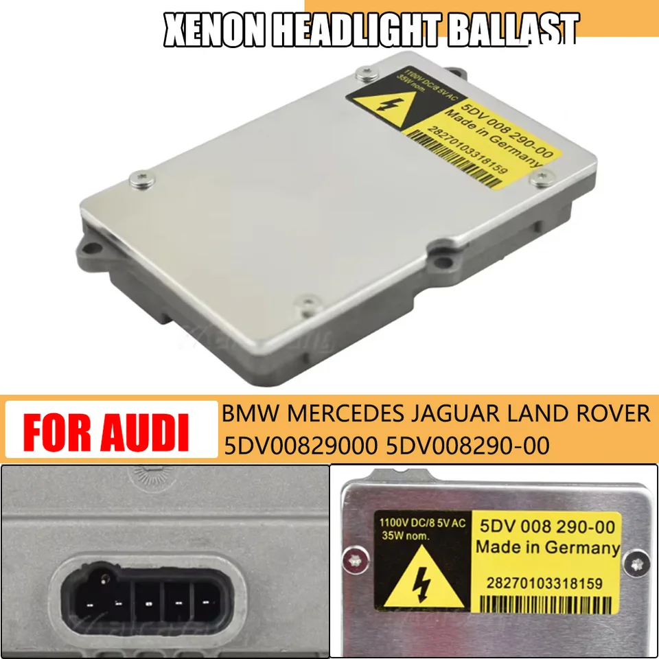 Moduli Controllo Accensione Reattore Xenon HID Di Ricambio Per Audi, BMW, Ford - Modello 5DV00829000, Compatibile Con Numerosi Modelli Auto Ricambio Fari Auto - Foto 10