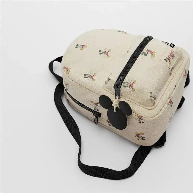New 25X17X9 cm Disney cartoon Mickey Mouse New Kids Backpack Mini Schoolbag Girls and Boys Cute Shoulder Bag 4