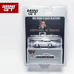MINIGT 1:64 Silver Alloy Car Collectible (900)
