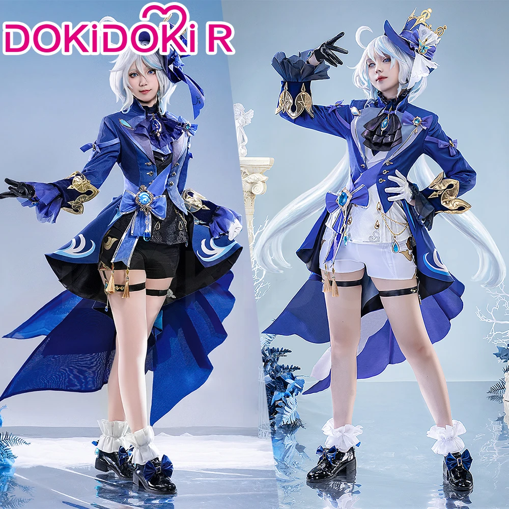 IN STOCK Furina Focalors Cosplay Costume Game Genshin Impact S 3XL IN STOCK Furina Focalors Cosplay Costume Game Genshin Impact S 3XL