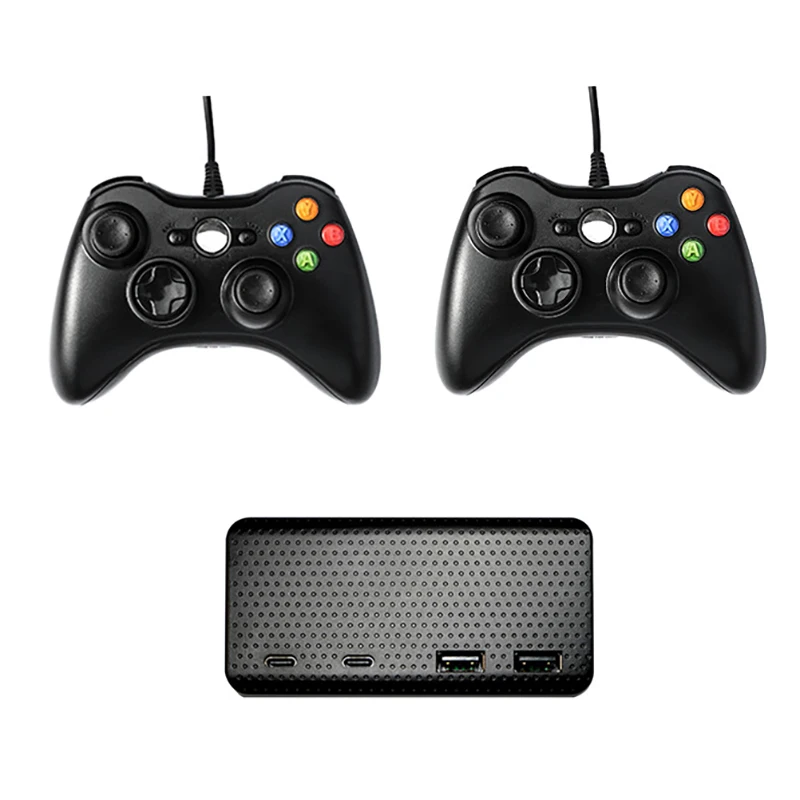 

2Pcs for Tesla Model 3 Y X S Wired Game Gamepad Joystick Handle Car Computer TV Universal 3 in One with USB