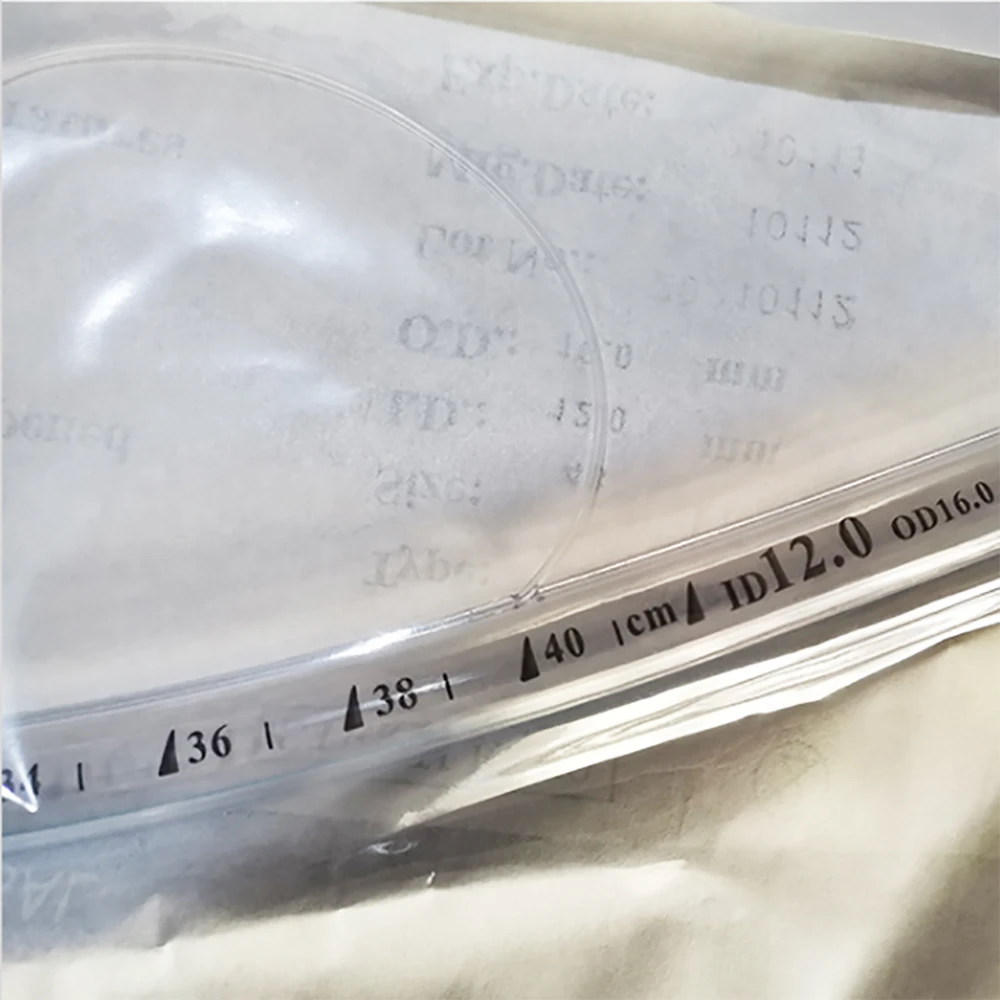 1PCS Pet Dog Animal Endotracheal Intubation Tube Oral Nasal Cuff Inflation Pressure Ballon Sugery 13mm disposable tracheal tube