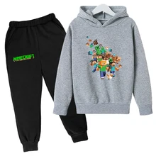 

Autumn My World children clothing suit children printed sportswear kawaii video games casual jogging suit clothes