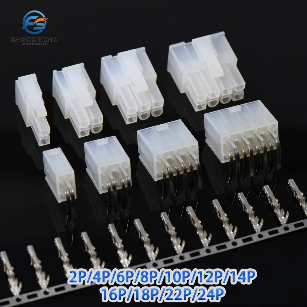 5/10Sets Molex Automotive Wire Connector Plug 5557 5569 Series 2P 4P 6P ...