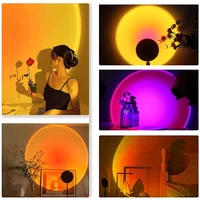 USB 5V Tuya Smart Sunset Lamp Night Light Sunset Projector Smart Life APP Remote Led Lights Room Decoration Photography  Gift 2