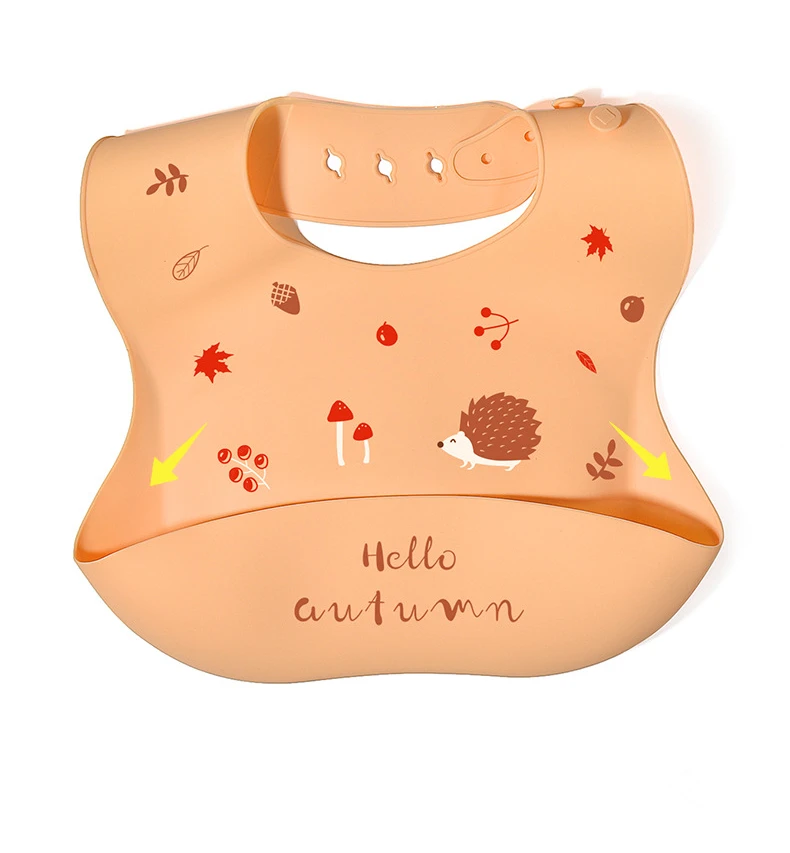 Title 2, Bavoir imperméable pour enfants avec poche à sa...