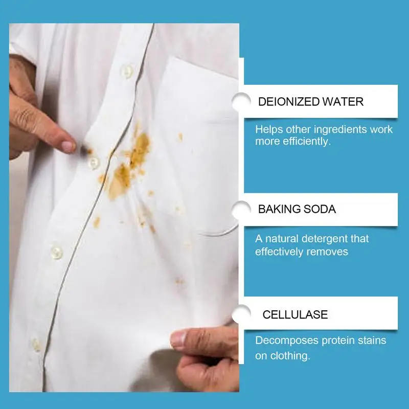 Vanish Stain Remover No-Wash Laundry Spray Stain Remover 120ml Fabric For Removes Oil Paint Blood And Pet Stains