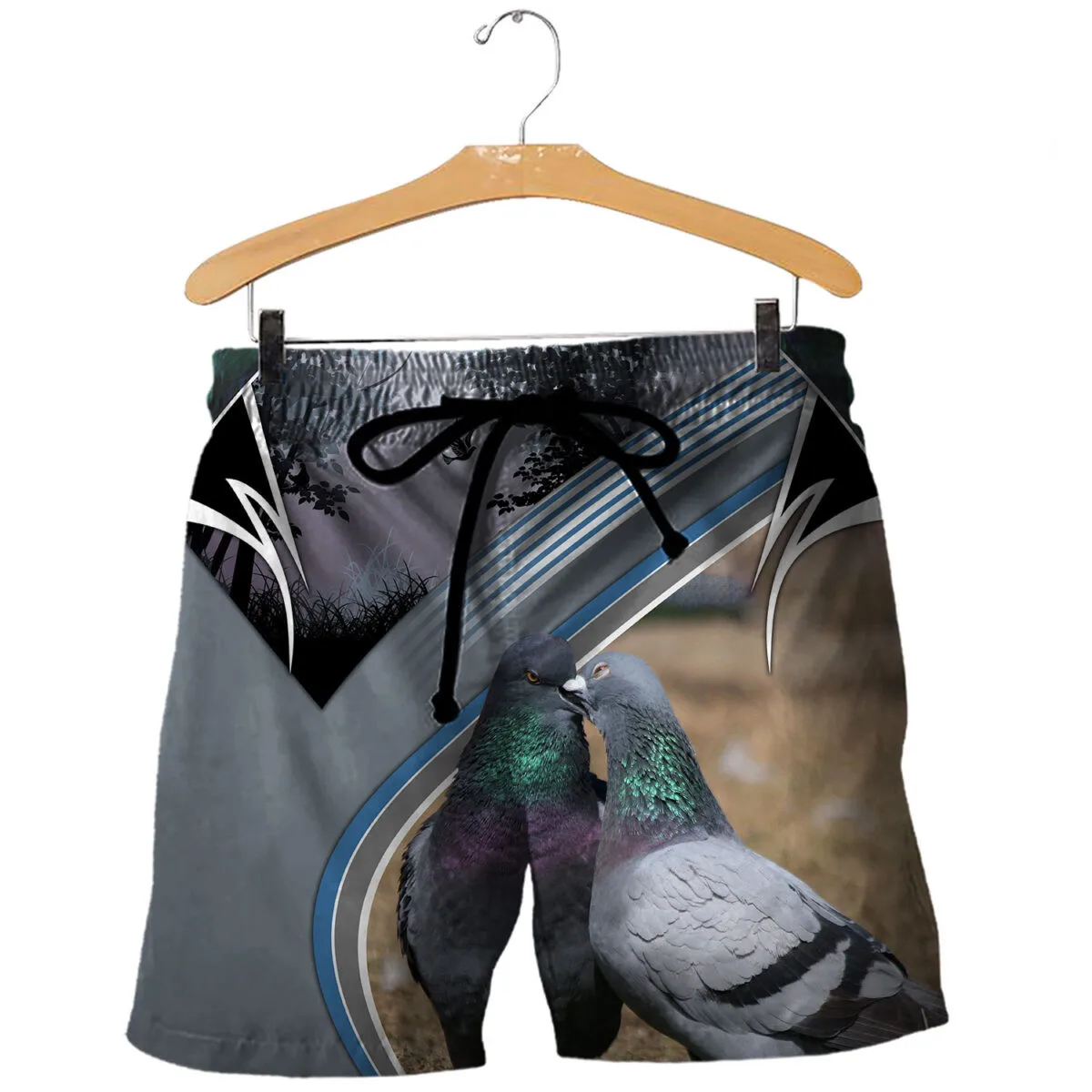 PLstar Cosmos Beautiful Pigeon 3D Print 2022 New Fashion For Men/Women Summer Casual Shorts Beach Short Pants Drop Shipping P16