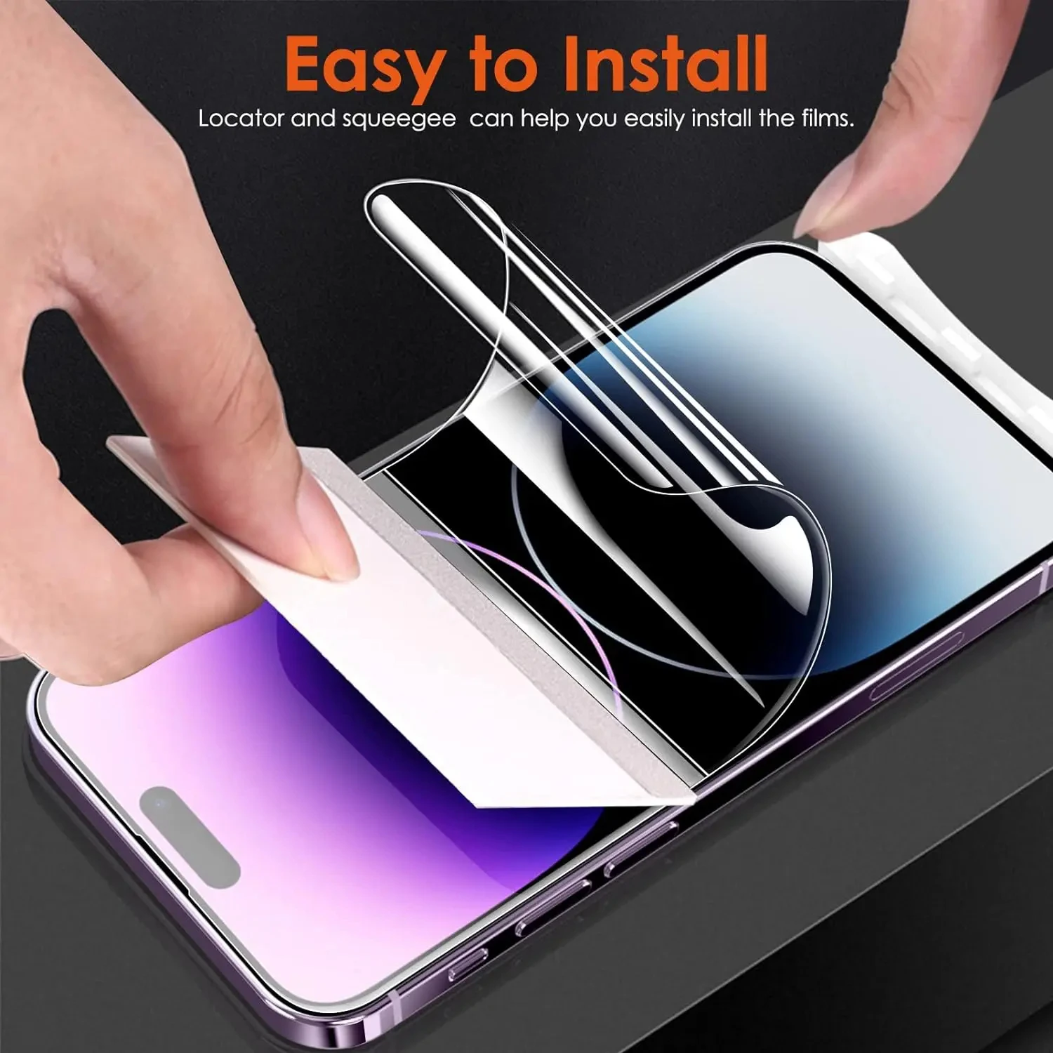 4Pcs Hydrogel Film Full Cover For iPhone 11 12 13 14 15 Pro Max Screen Protector For iPhone 14 15 Plus XS MAX XR 6 7 8 Plus Film