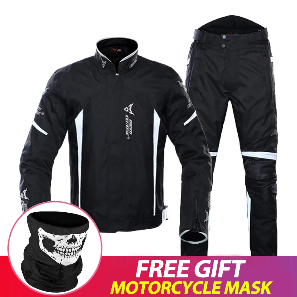 

Waterproof Motorcycle Jacket Windbreak Motor Jacket For Men Interior Detachable Motorcycle Jacket Anti-fall Protection M-3XL