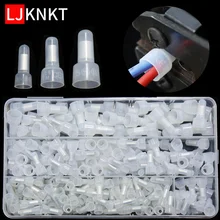 

CE Electrical Cable Wire Connectors Crimp Splice Terminals Nylon blocks Line faston Transparent pacifier type Closed Caps Splice