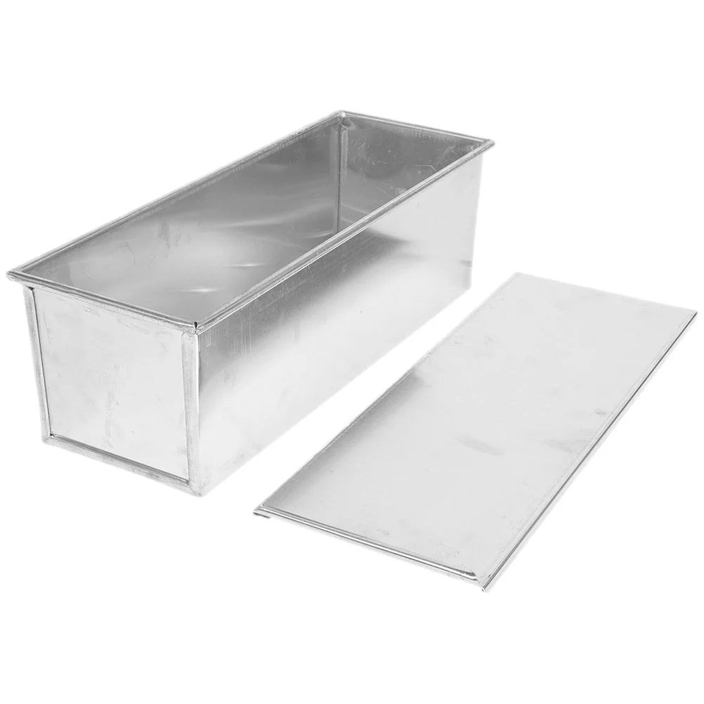 Baking Pan Bread Mold Stainless Steel Aluminum Alloy Reusable Toast Box Bread Loaf Household