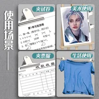M&G 6PCS Silver Metal Paper Clips Set 19/29/38/51/64/76mm Folding Grip Clips Office School Stationery Supplies 5