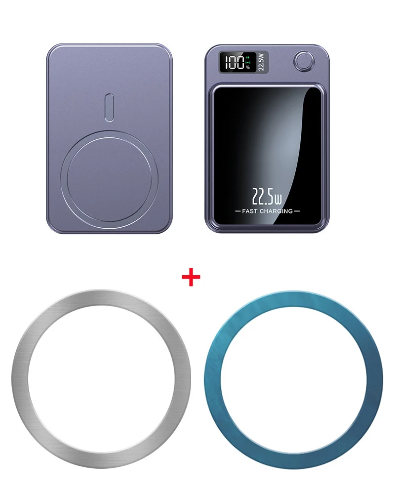 20000mAh Magsafe Power Bank Magnetic Wireless Powerbank for