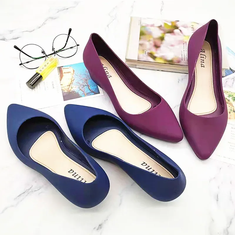 2020 New Preppy Style Women's Flats Versatile Work Shoes With Thick Soles Spring Autumn Casual Shoes Korean Version 2