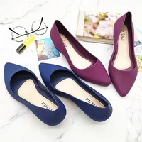 2020 New Preppy Style Women's Flats Versatile Work Shoes With Thick Soles Spring Autumn Casual Shoes Korean Version 2