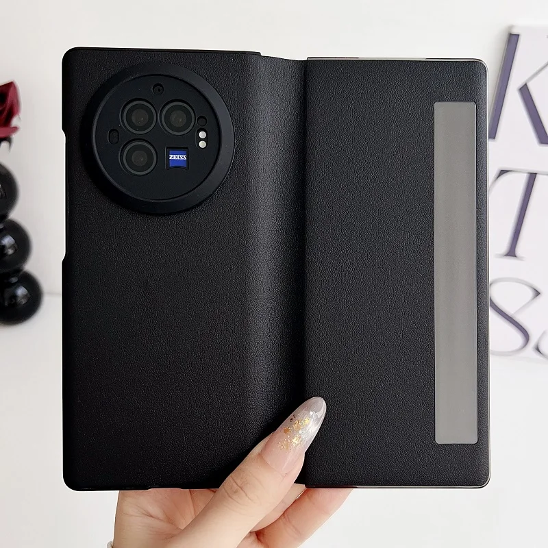 Premium PU Leather Foldable Protective Case - Full Coverage Book Style Cover