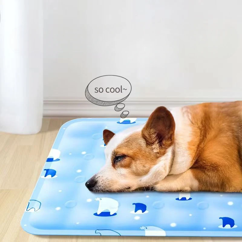 Summer Cooling For Cats And Dogs Indoor And Outdoor Pet Ice Mats Dog Mats Summer Cat Ice Good Booking Mats Multiple Colors_voghion.com