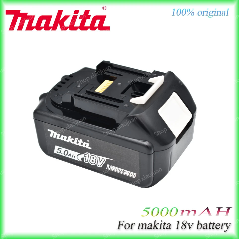 

18V 5.0Ah Makita Original With LED lithium ion replacement LXT BL1860B BL1860 BL1850 Makita rechargeable power tool battery 5000