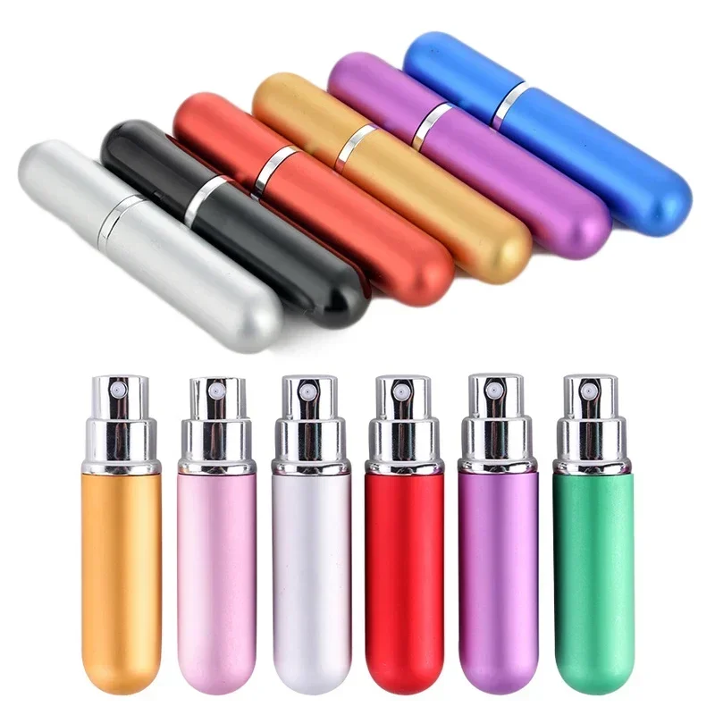 Perfume Bottle Perfume Atomizer Mini Perfume Bottle Perfume Refill Bottle Mini Perfume Atomizer Refillable Bottle Refillable Empty Bottle Refillable Cosmetic Bottle Refillable Perfume Bottle Cosmetic Bottle 5/10/20/30/50Pcs 5ml Perfume Bottle Portable Empty Spray Bottle Mini Aluminum Perfumes Atomizer perfume refill bottle travel