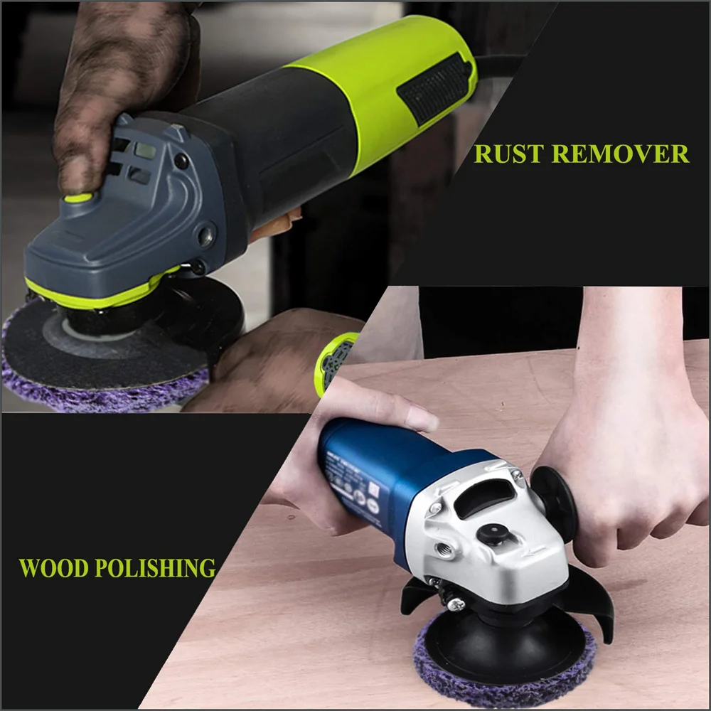 Abrasive Wheel Sanding Flap Disc Grinding Disc Grinding Wheel Diamond Grinding Wheel Flap Disc Abrasive Tool Belt Grinder Polishing Buffing Wheels Angle Grinder Accessories 100/115/125mm 1 PC